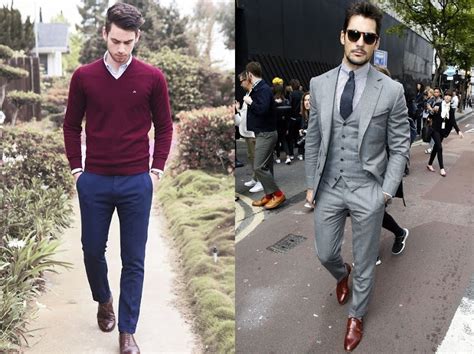 Como combinar sapatos marrons: 6 looks para homens .